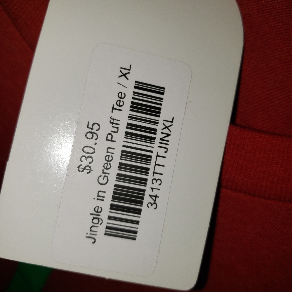 JINGLE Womens T-Shirt Size XL - Picture 2 of 2